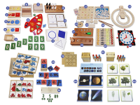 Игровой набор Монтессори 80 в 1